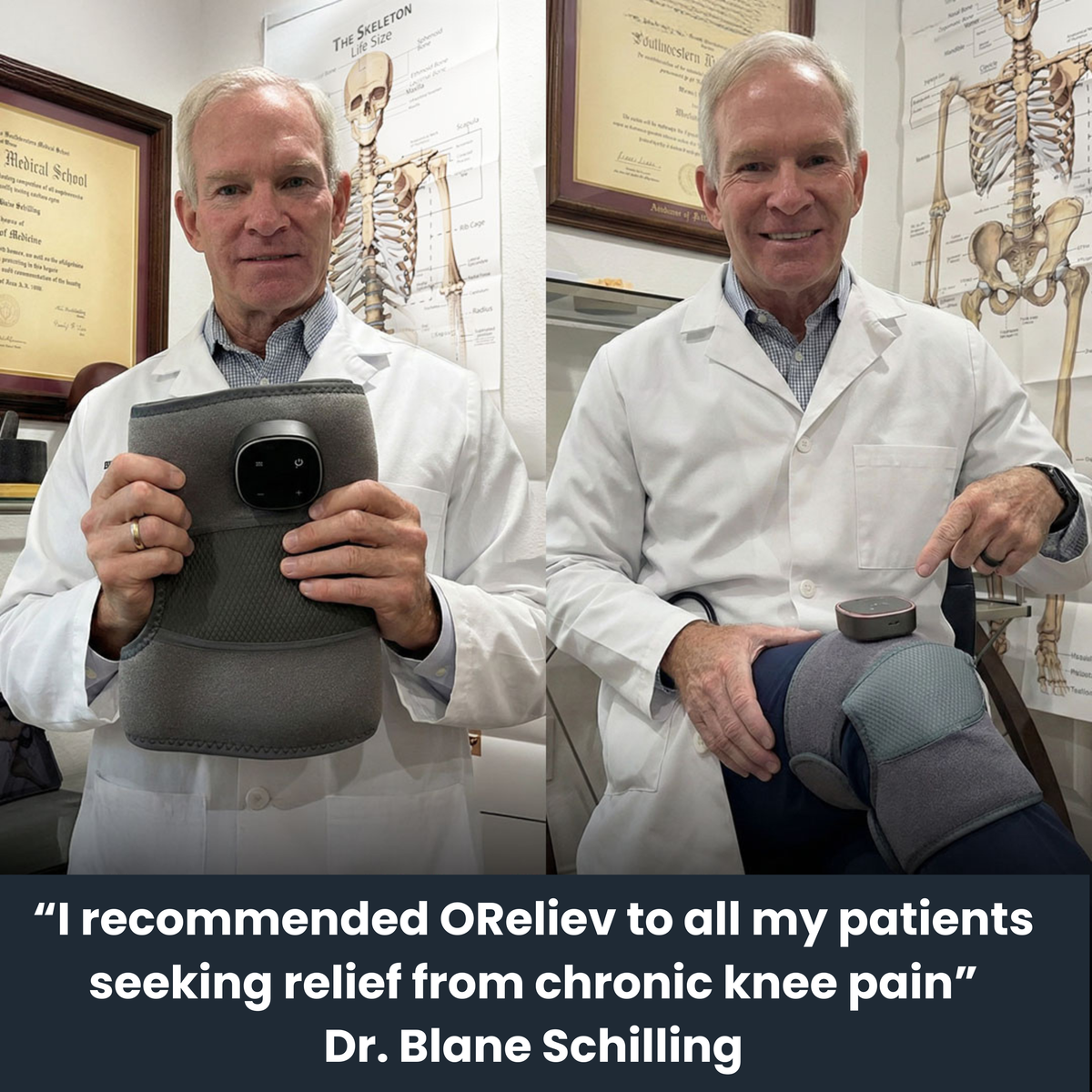 Knee Heat Therapy Relief Massager