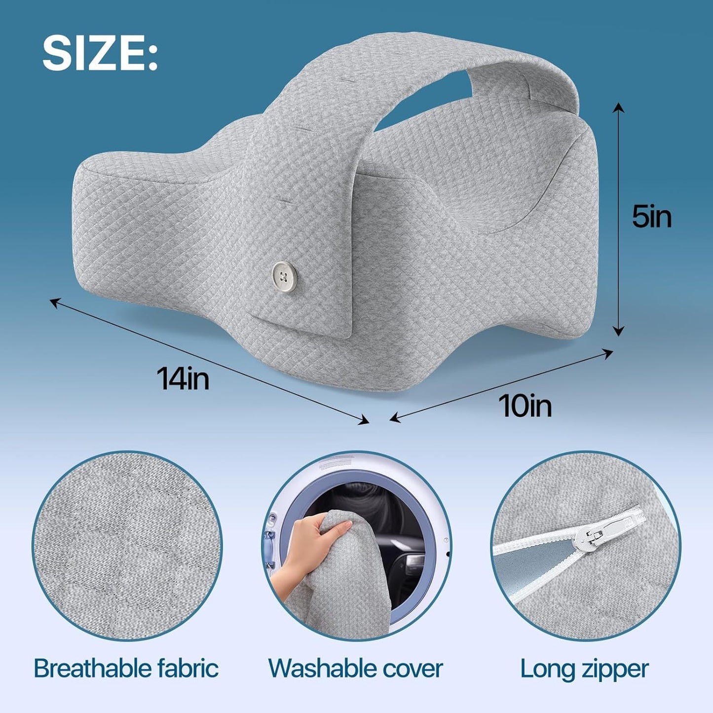 Memory Foam Knee Pillow